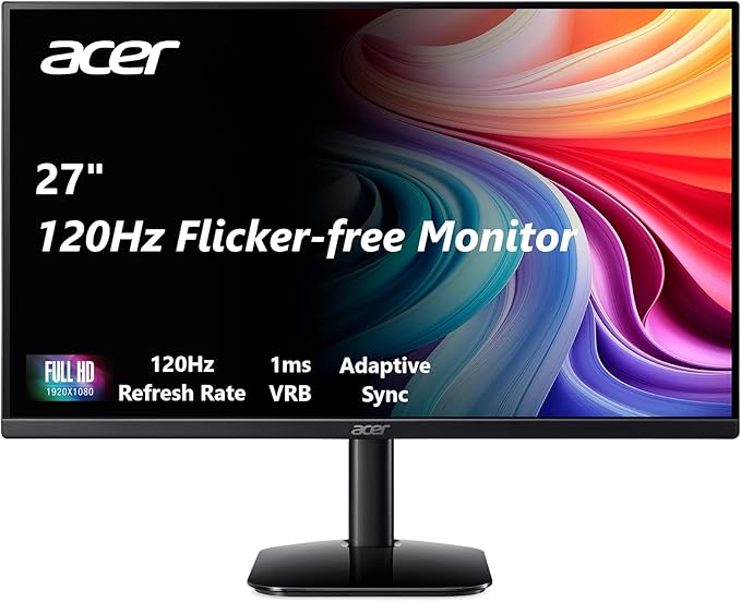 Acer KB272 G0bi is a 27" IPS Full HD monitor